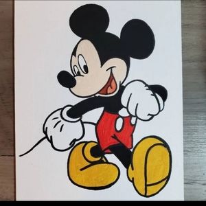 8 x 10 mickey mouse painting (fan made)